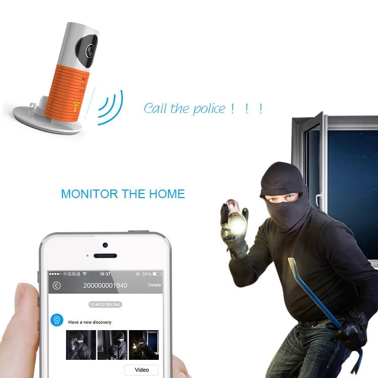 Automatically Enable Light Sensor Intelligent Home Wireless Wifi IP Camera, Support Video & Snapshot & Infrared Detect