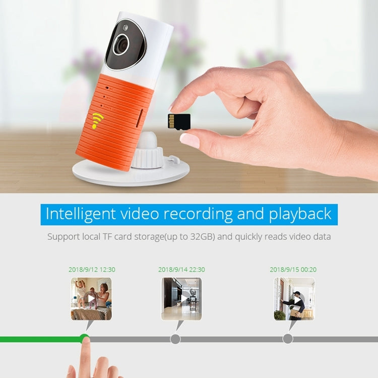 Automatically Enable Light Sensor Intelligent Home Wireless Wifi IP Camera, Support Video & Snapshot & Infrared Detect
