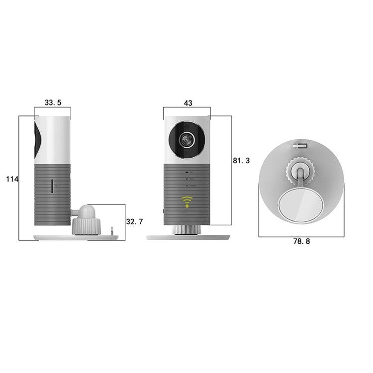 Automatically Enable Light Sensor Intelligent Home Wireless Wifi IP Camera, Support Video & Snapshot & Infrared Detect