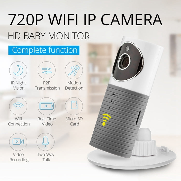 Automatically Enable Light Sensor Intelligent Home Wireless Wifi IP Camera, Support Video & Snapshot & Infrared Detect