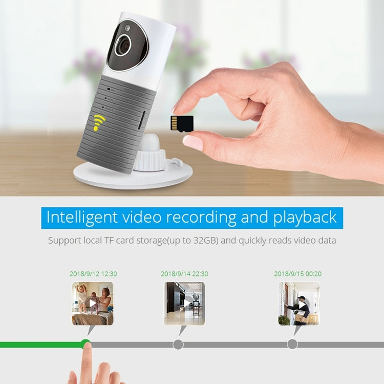 Automatically Enable Light Sensor Intelligent Home Wireless Wifi IP Camera, Support Video & Snapshot & Infrared Detect