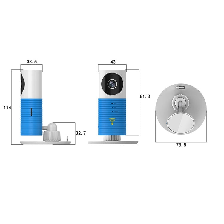 Automatically Enable Light Sensor Intelligent Home Wireless Wifi IP Camera, Support Video & Snapshot & Infrared Detect