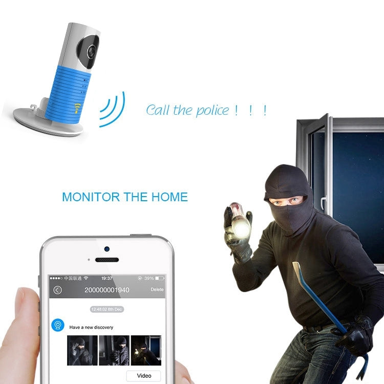 Automatically Enable Light Sensor Intelligent Home Wireless Wifi IP Camera, Support Video & Snapshot & Infrared Detect