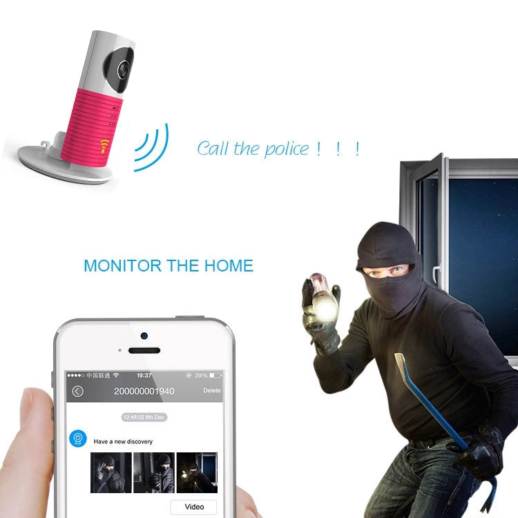 Automatically Enable Light Sensor Intelligent Home Wireless Wifi IP Camera, Support Video & Snapshot & Infrared Detect