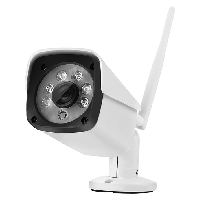 N4B3-P12 / Kit WiFi 4CH HD 1080P Wireless Security DVR NVR with Monitor Security System 960P Waterproof Bullet Camera, Support Night Vision & Plug and Play(White)