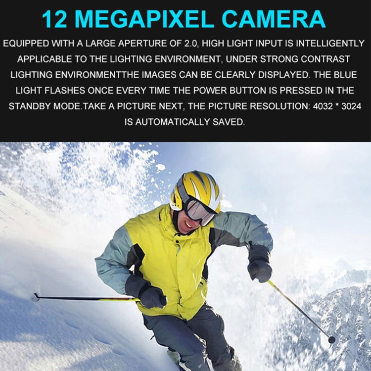 FX02 1080P Outdoor Sport HD Night Vision Camera (Red)