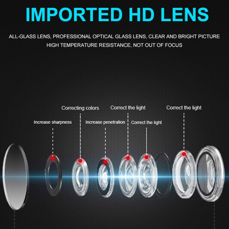 FX02 1080P Outdoor Sport HD Night Vision Camera (Red)