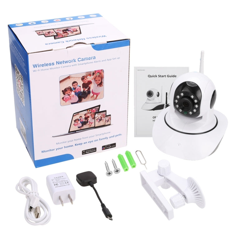 Bosesh-HR06 ONVIF 720P 1/4 inch CMOS 1.0MP Pixel Dome IP Camera, Support Temperature and Humidity Sensor / Night Vision / Motion Detection, IR Distance: 10m