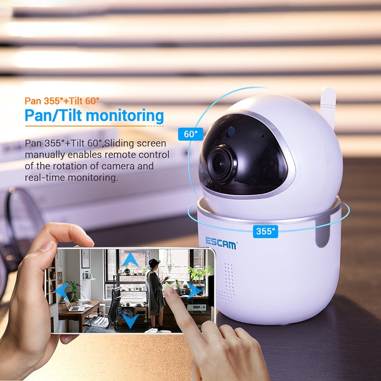 ESCAM QF009 H.264 1080P 355 Degree Panoramic WIFI IP Camera with AU Plug