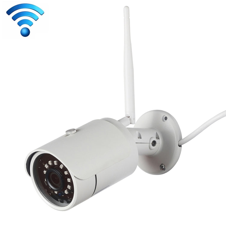 Bosesh-B17W-8G IP66 Waterproof 2.0 MP 1920 x 1080 HD IP Camera with 12 PCS SMD Array Infrared LEDs, Support WiFi / AP Mode / Night Vision, Built-in 8GB TF Card