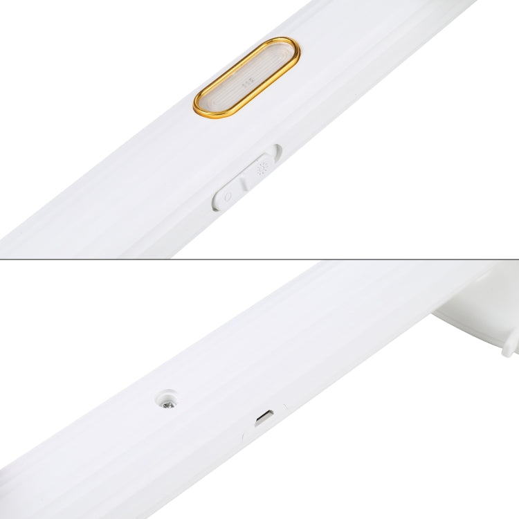 Cat Ear Rotary Electric Mosquito Swatter (White)