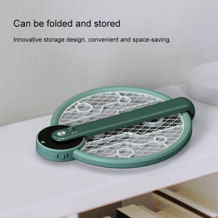 2W Portable Foldable Electric Mosquito Swatter(Beige)