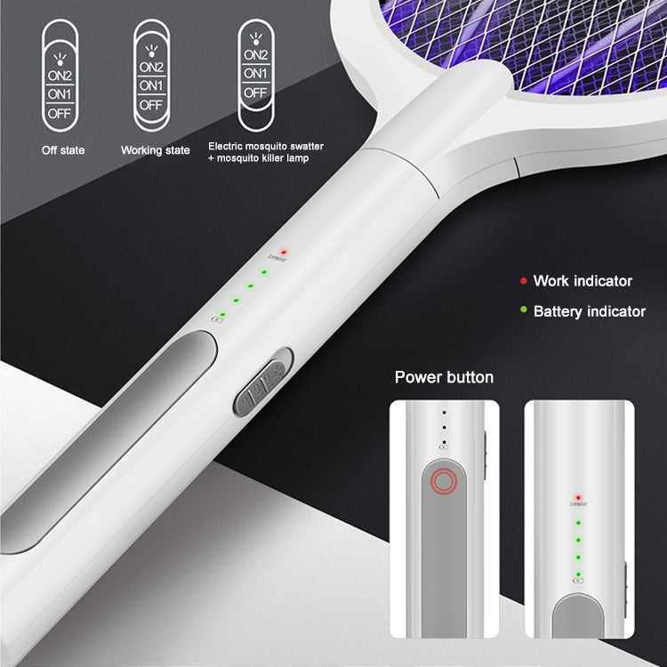 USB Safety Net Electronic Mosquito Killer Fly Swatter