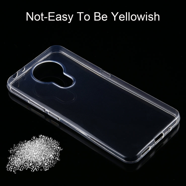 For Nokia 3.4 0.75mm Ultra-thin Transparent TPU Soft Protective Case