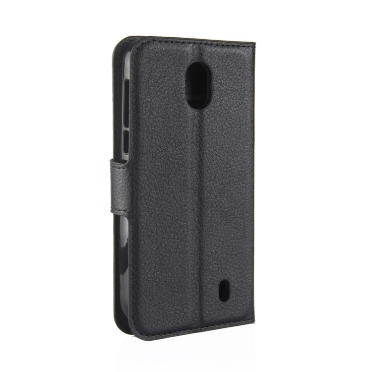 For Nokia 1 Litchi Texture Horizontal Flip Leather Case with Wallet & Holder & Card Slots