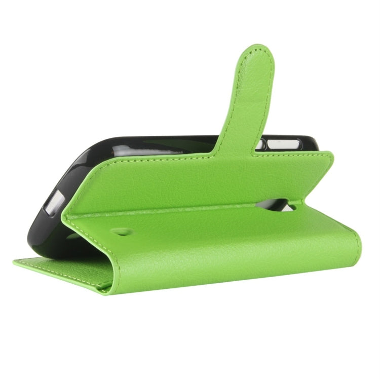 For Nokia 1 Litchi Texture Horizontal Flip Leather Case with Wallet & Holder & Card Slots