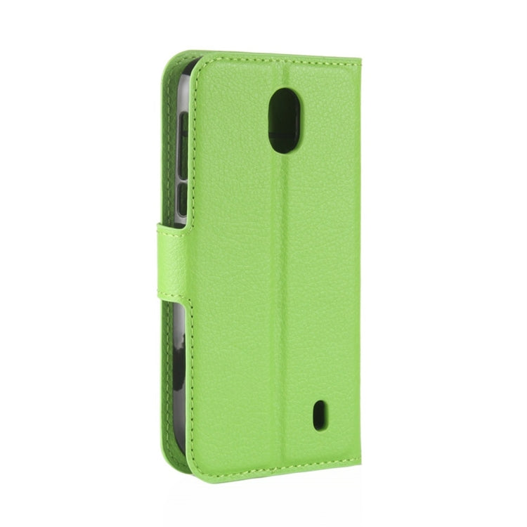 For Nokia 1 Litchi Texture Horizontal Flip Leather Case with Wallet & Holder & Card Slots