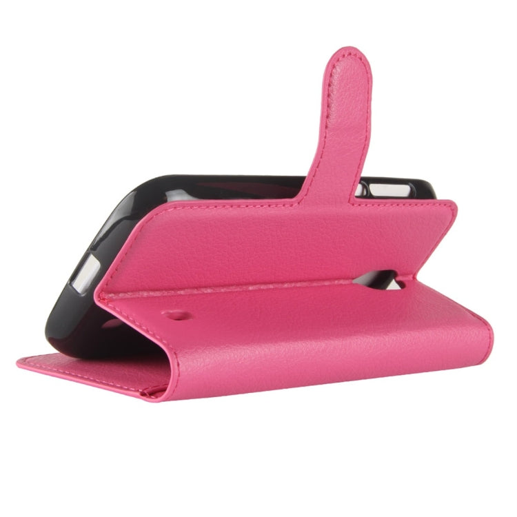 For Nokia 1 Litchi Texture Horizontal Flip Leather Case with Wallet & Holder & Card Slots