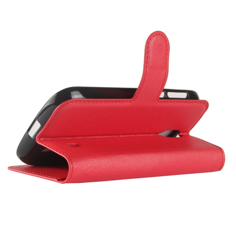 For Nokia 1 Litchi Texture Horizontal Flip Leather Case with Wallet & Holder & Card Slots