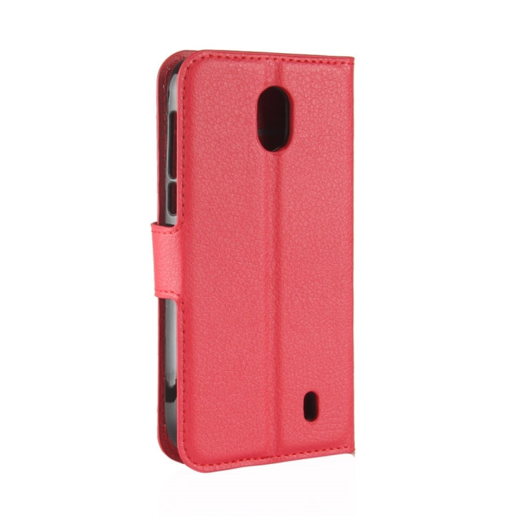 For Nokia 1 Litchi Texture Horizontal Flip Leather Case with Wallet & Holder & Card Slots