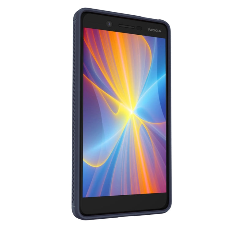 Lenuo Leshen Series for Nokia 7 TPU Litchi Texture Dropproof Protective Back Cover Case