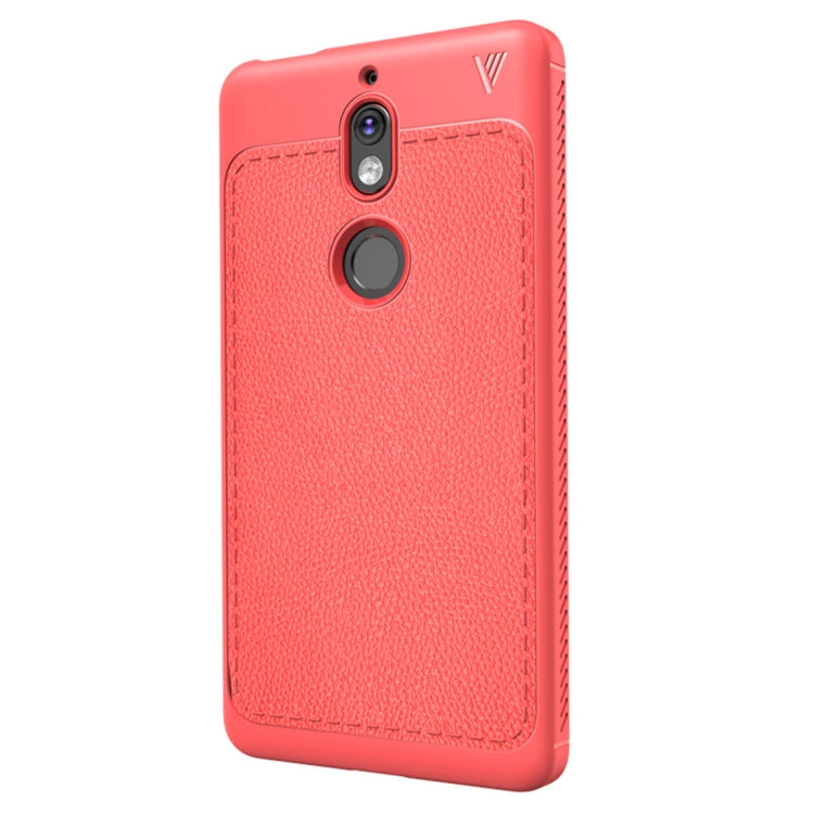 Lenuo Leshen Series for Nokia 7 TPU Litchi Texture Dropproof Protective Back Cover Case