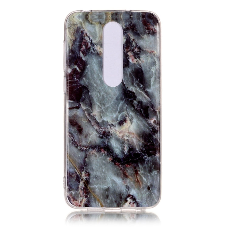 Marble Pattern Soft TPU Case For Nokia 6.1 Plus (Nokia X6)
