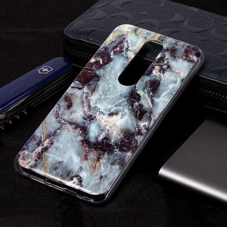 Marble Pattern Soft TPU Case For Nokia 6.1 Plus (Nokia X6)