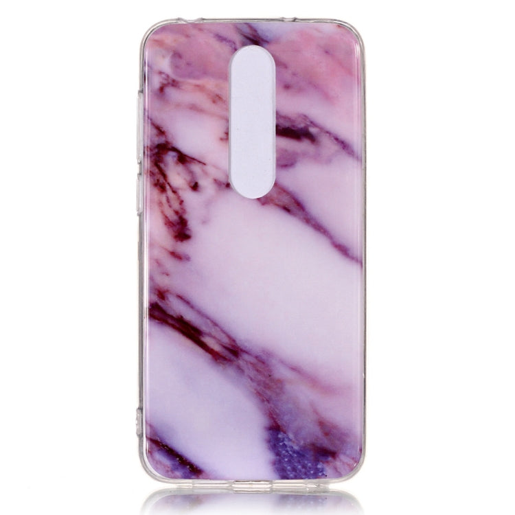 Marble Pattern Soft TPU Case For Nokia 6.1 Plus (Nokia X6)