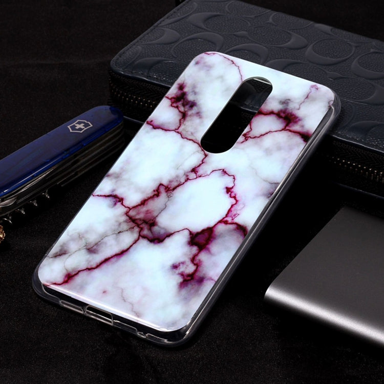 Marble Pattern Soft TPU Case For Nokia 6.1 Plus (Nokia X6)