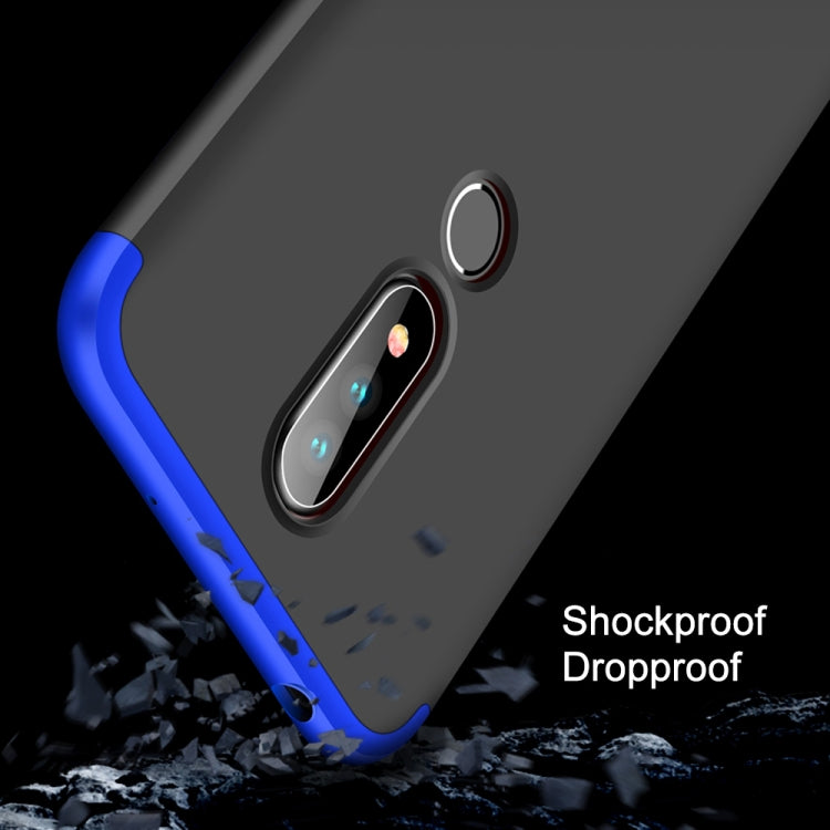 GKK Three Stage Splicing Full Coverage PC Case for Nokia X6 (2018) / 6.1 Plus