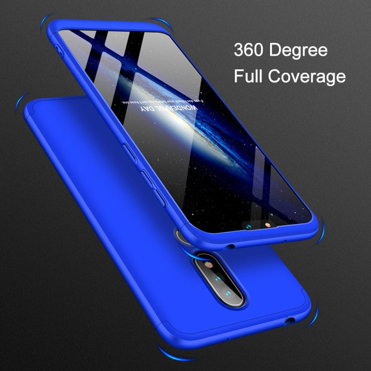 GKK Three Stage Splicing Full Coverage PC Case for Nokia X6 (2018) / 6.1 Plus