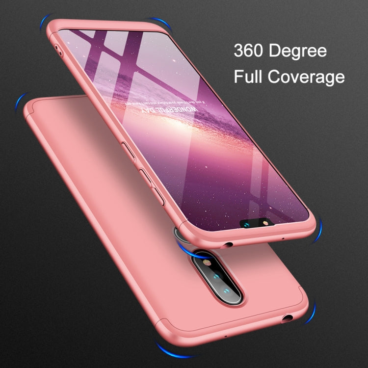 GKK Three Stage Splicing Full Coverage PC Case for Nokia X6 (2018) / 6.1 Plus