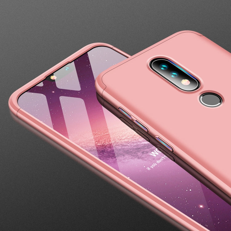 GKK Three Stage Splicing Full Coverage PC Case for Nokia X6 (2018) / 6.1 Plus