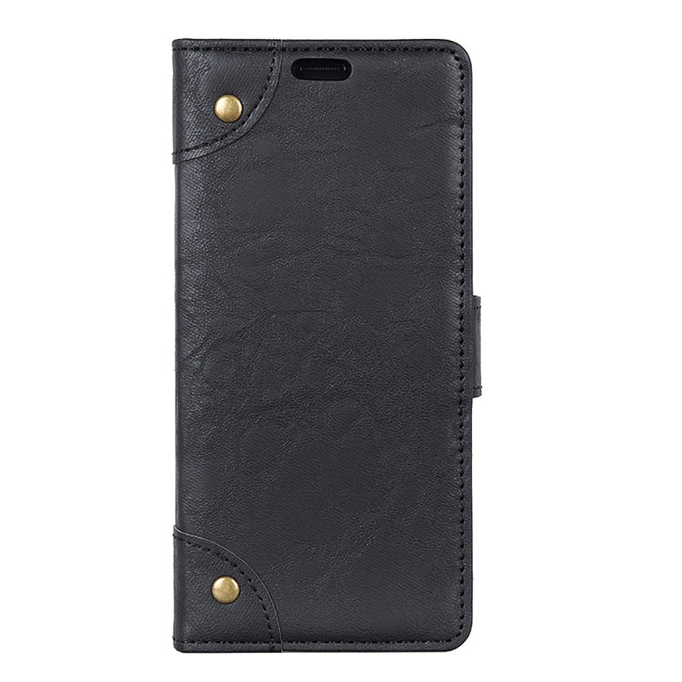Copper Buckle Retro Crazy Horse Texture Horizontal Flip Leather Case for Nokia 7.1