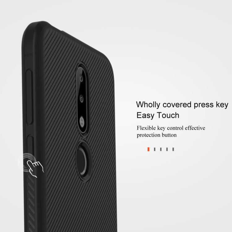 lenuo Leshen Series Stripe Texture TPU Case for Nokia 7.1