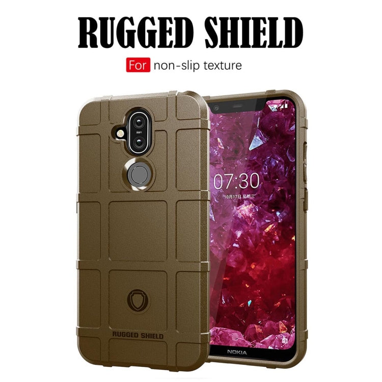 Shockproof Protector Cover Full Coverage Silicone Case for Nokia 8.1 / X7