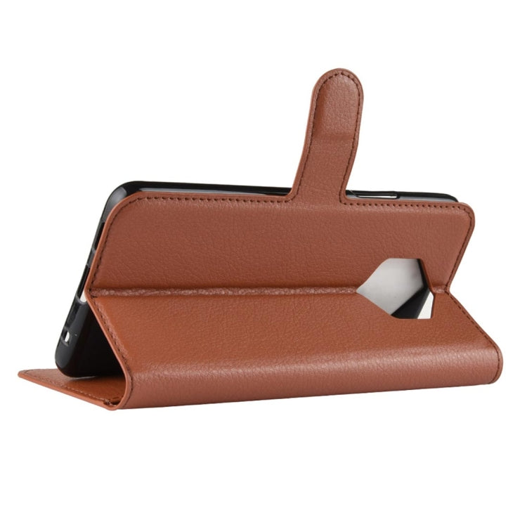 Litchi Texture Horizontal Flip PU Leather Case with Magnetic Buckle & Holder & Card Slots & Wallet For Nokia 9PureView