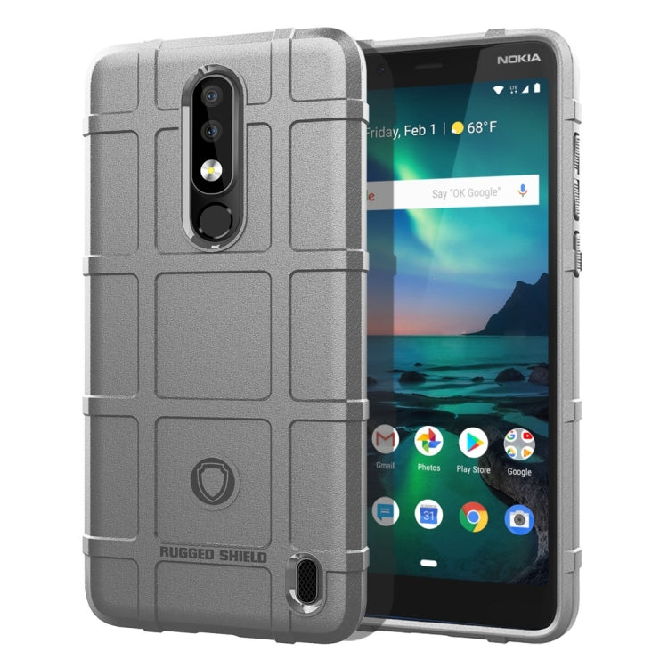 Full Coverage Shockproof TPU Case for Nokia 3.1 Plus, US Version
