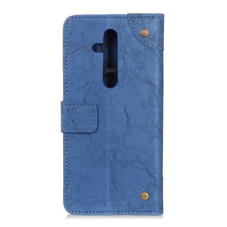 Copper Buckle Retro Crazy Horse Texture Horizontal Flip Leather Case for Nokia X71, with Holder & Card Slots & Wallet