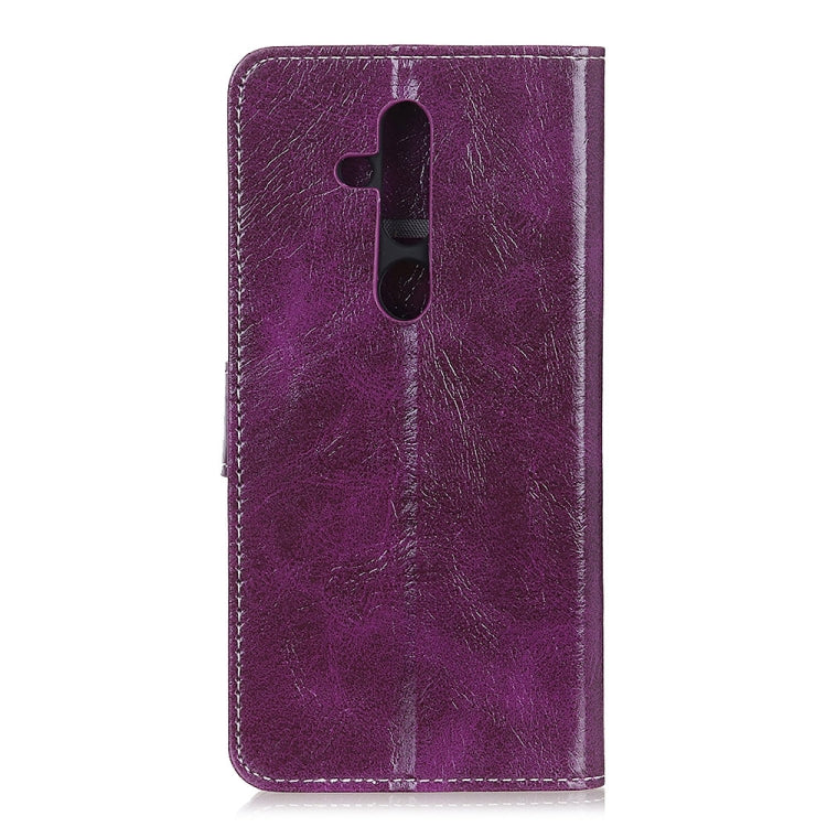 Retro Crazy Horse Texture Horizontal Flip Leather Case for Nokia X71, with Holder & Card Slots & Photo Frame & Wallet