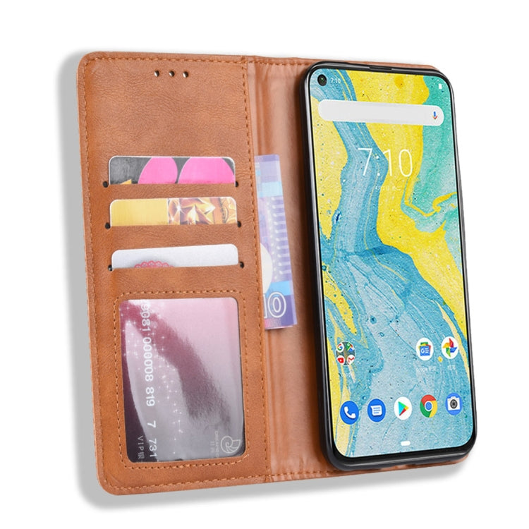 Retro Magnetic Clasp Horizontal Flip Leather Case for Nokia X71 (8.1 Plus), with Holder & Card Slots & Wallet