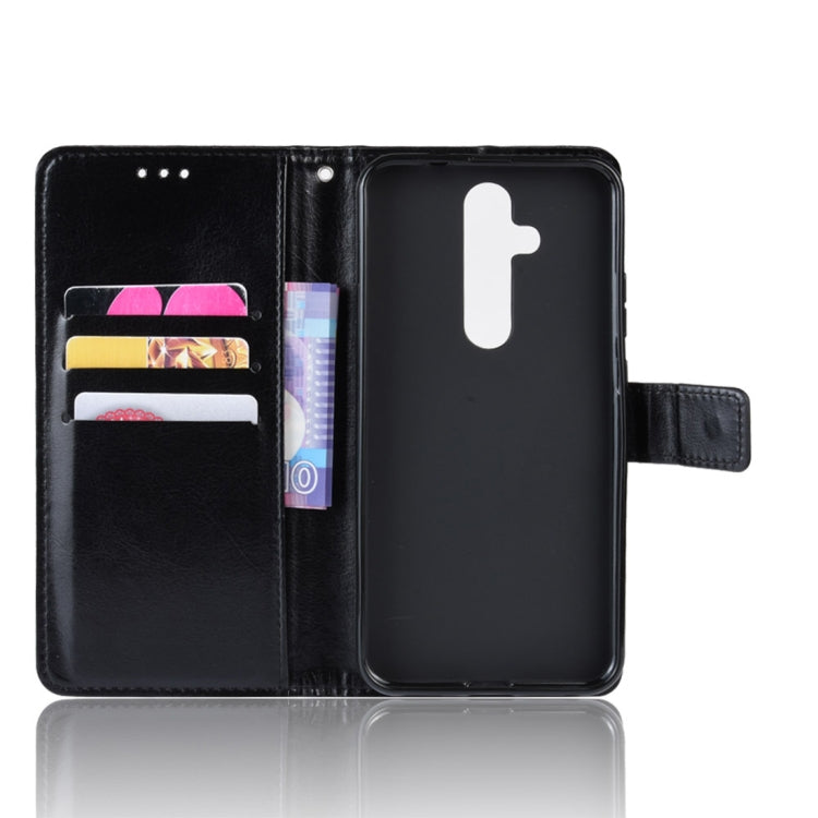 Crazy Horse Texture Horizontal Flip Leather Case for Nokia X71 (8.1 Plus), with Holder & Card Slots & Wallet