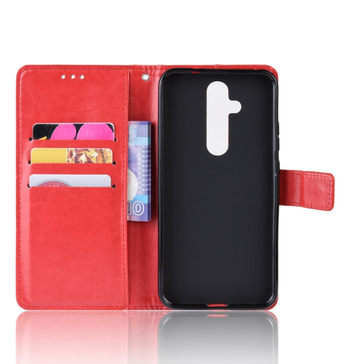 Crazy Horse Texture Horizontal Flip Leather Case for Nokia X71 (8.1 Plus), with Holder & Card Slots & Wallet