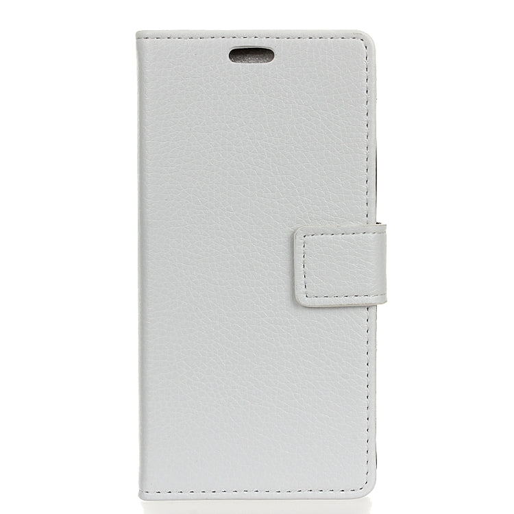 Litchi Texture Horizontal Flip Leather Case for Nokia 8.1 / X7, with Holder & Card Slots & Photo Frame
