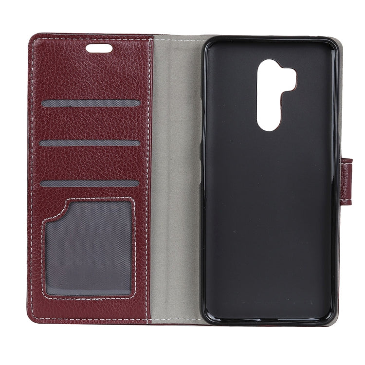 Litchi Texture Horizontal Flip Leather Case for Nokia 8.1 / X7, with Holder & Card Slots & Photo Frame