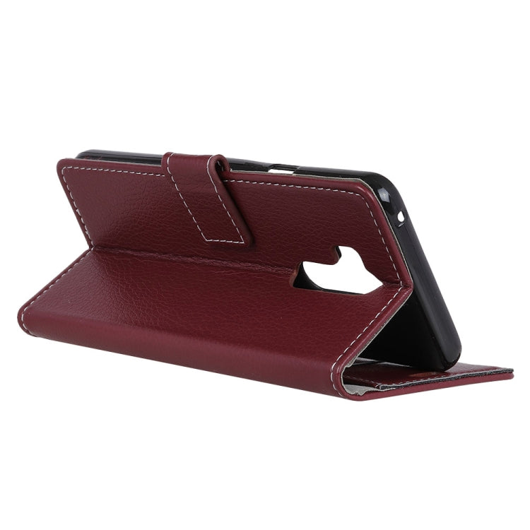 Litchi Texture Horizontal Flip Leather Case for Nokia 8.1 / X7, with Holder & Card Slots & Photo Frame