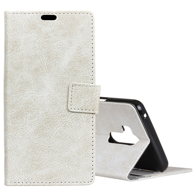 Retro Crazy Horse Texture Horizontal Flip Leather Case for Nokia 8.1 / X7, with Holder & Card Slots & Photo Frame