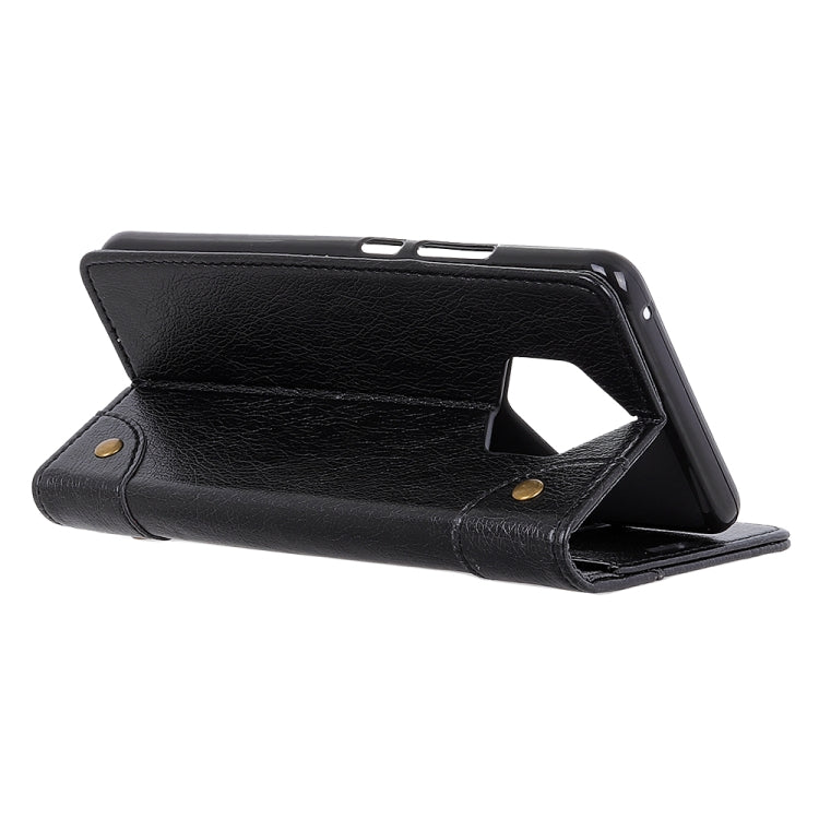 Copper Buckle Nappa Texture Horizontal Flip Leather Case for Nokia 9 PureView, with Holder & Card Slots & Wallet