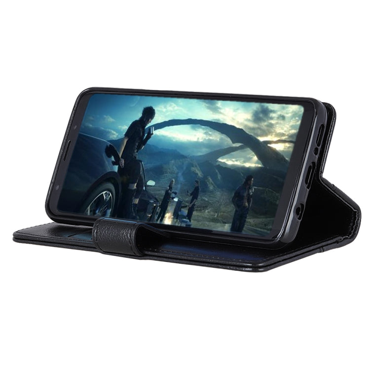 Copper Buckle Nappa Texture Horizontal Flip Leather Case for Nokia 9 PureView, with Holder & Card Slots & Wallet